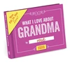 KNYGA Knock Knock What I Love about Grandma Book Fill in the Love Fill-in-the-Blank Book &amp; Gift Journal