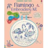 KNYGA Lara Bryan Embroidery Kit: Flamingo