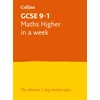 KNYGA Letts Gcse GCSE 9-1 Maths Higher In A Week