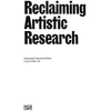 KNYGA Lucy Cotter Reclaiming Artistic Research: Expanded Second Edition