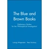 KNYGA Ludwig Wittgenstein Mėlyna and Brown Books