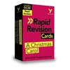 KNYGA Lyn Lockwood York Notes RAPID AQA GCSE (Revision Cards) A Christmas Carol - for 2026, 2027 exams