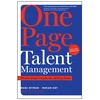 KNYGA Marc Effron One Page Talent Management, with a New Introduction