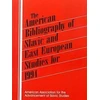 KNYGA Maria Gorecki Nowak American Bibliography of Slavic and East European Studies