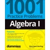 KNYGA Mary Jane Sterling Algebra I: 1001 Practice Problems For Dummies (+ Free Online Practice)