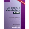 KNYGA Michael Mccarthy Academic Vocabulary in Use Edition with Answers