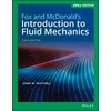 KNYGA Mitchell John W Fox and McDonald's Introduction to Fluid Mechanics, EMEA Edition