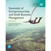 KNYGA Norman M Scarborough Essentials of Entrepreneurship and Small Business Management, Global Edition