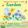 KNYGA Oldham Matthew Usborne First Jigsaws and Book: Garden