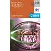 KNYGA Ordnance Survey Bedford and St.Neots, Sandy and Biggleswade