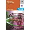 KNYGA Ordnance Survey Bedford and St.Neots, Sandy and Biggleswade