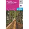 KNYGA Ordnance Survey Bedford, Huntingdon, St. Neots &amp; Biggleswade