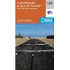 KNYGA Ordnance Survey Canterbury and the Isle of Thanet