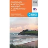 KNYGA Ordnance Survey Cardigan and New Quay, Aberaeron