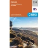 KNYGA Ordnance Survey Derby, Uttoxeter, Ashbourne and Cheadle