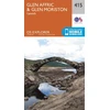 KNYGA Ordnance Survey Glen Affric and Glen Moriston