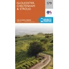 KNYGA Ordnance Survey Gloucester, Cheltenham and Stroud
