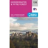 KNYGA Ordnance Survey Kidderminster &amp; Wyre Forest