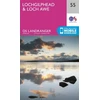 KNYGA Ordnance Survey Lochgilphead &amp; Loch Awe