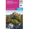 KNYGA Ordnance Survey Minehead &amp; Brendon Hills, Dulverton &amp; Tiverton