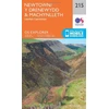 KNYGA Ordnance Survey Newtown, Llanfair Caereinion