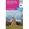 KNYGA Ordnance Survey Northampton, Milton Keynes,Buckingham &amp; Daventry