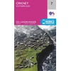 KNYGA Ordnance Survey Orkney - Southern Isles