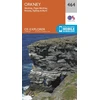 KNYGA Ordnance Survey Orkney - Westray, Papa Westray, Rousay, Egilsay and Wyre