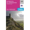 KNYGA Ordnance Survey Plymouth &amp; Launceston, Tavistock &amp; Looe