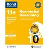 KNYGA Oxford Editor Bond 11+ 10 Minute Tests Non-verbal Reasoning 9-10 metai: For 11+ GL assessment and Entrance Exams