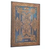 KNYGA paperblanks 2026 Mėlyna Luxe (Luxe Design) Grande 12-month Vertical Hardcover Flexi Dayplanner 2026 (Elastic Band Closure)