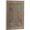 KNYGA paperblanks Mėlyna Luxe (Luxe Design) Midi Lined Hardback Journal (Elastic Band Closure)