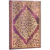 KNYGA paperblanks Viola (Diamond Rosette) Midi Lined Hardcover Journal
