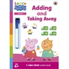 KNYGA Peppa Pig Learn with Peppa: Adding and Taking Away wipe-clean activity book