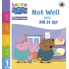 KNYGA Peppa Pig Learn with Peppa Phonics Level 1 Book 7 – Not Well and Fill it Up! (Phonics Reader)