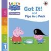 KNYGA Peppa Pig Learn with Peppa Phonics Level 1 Book 3 – Got It! and Pips in a Pack (Phonics Reader)