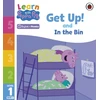 KNYGA Peppa Pig Learn with Peppa Phonics Level 1 Book 4 – Get Up! and In the Bin (Phonics Reader)