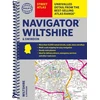 KNYGA Philips Maps Philip's Navigator Street Atlas Wiltshire and Swindon