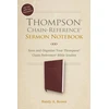 KNYGA Randy Brown Thompson Chain-Reference Sermon Notebook