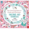 KNYGA Rebecca Jones National Trust: The Colouring Book of Cards and Envelopes – Unicorns and Rainbows
