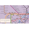 KNYGA Reni Eddo Lodge City of Women London Tube Wall Map (A2, 16.5 x 23.4 Inches)