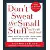 KNYGA Richard Carlson Don't Sweat the Small Stuff-- and it's All Small Stuff