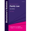 KNYGA Rob George Blackstone's Statutes on Family Law