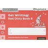 KNYGA Ruth Miskin Read Write Inc. Phonics: Get Writing! Raudona Ditty Book 6 Pack of 10