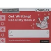 KNYGA Ruth Miskin Read Write Inc. Phonics: Get Writing! Raudona Ditty Book 2 Pack of 10