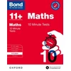 KNYGA Sarah Lindsay Bond 11+ Maths 10 Minute Tests with Answer Support 8-9 metai (for GL Assessment &amp; other 11 plus exams)