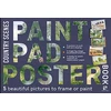 KNYGA Search Press Paint Pad Poster Book: Country Scenes