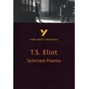 KNYGA Selected Poems of T S Eliot (York Notes Advanced) English Literature Study Guide - for 2026, 2027 exams