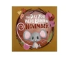 KNYGA Tapper Lucy Day You Were Born In November. . .
