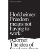 KNYGA Theodor W Adorno Towards a New Manifesto